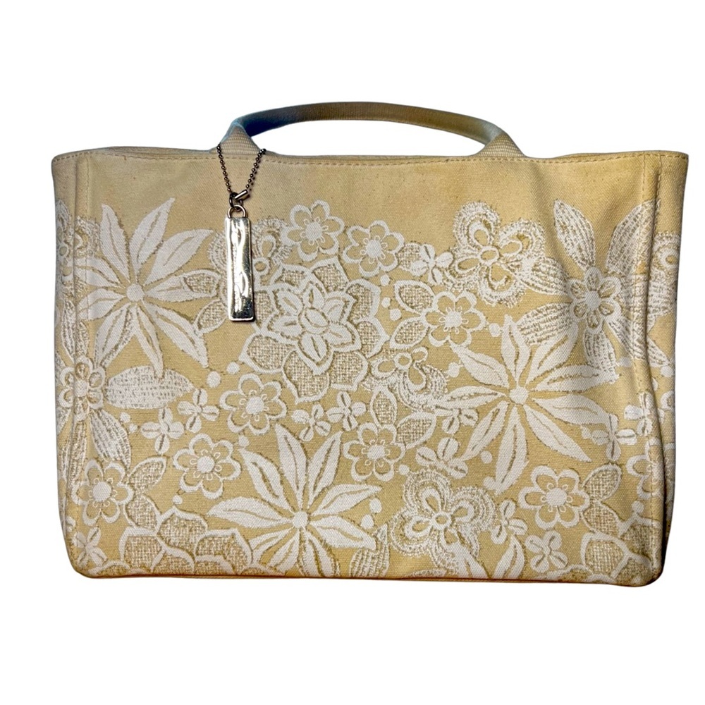 Vintage Oscar De La Renta Neiman
Markus Exclusive Womens Canvas
Bag Tote…